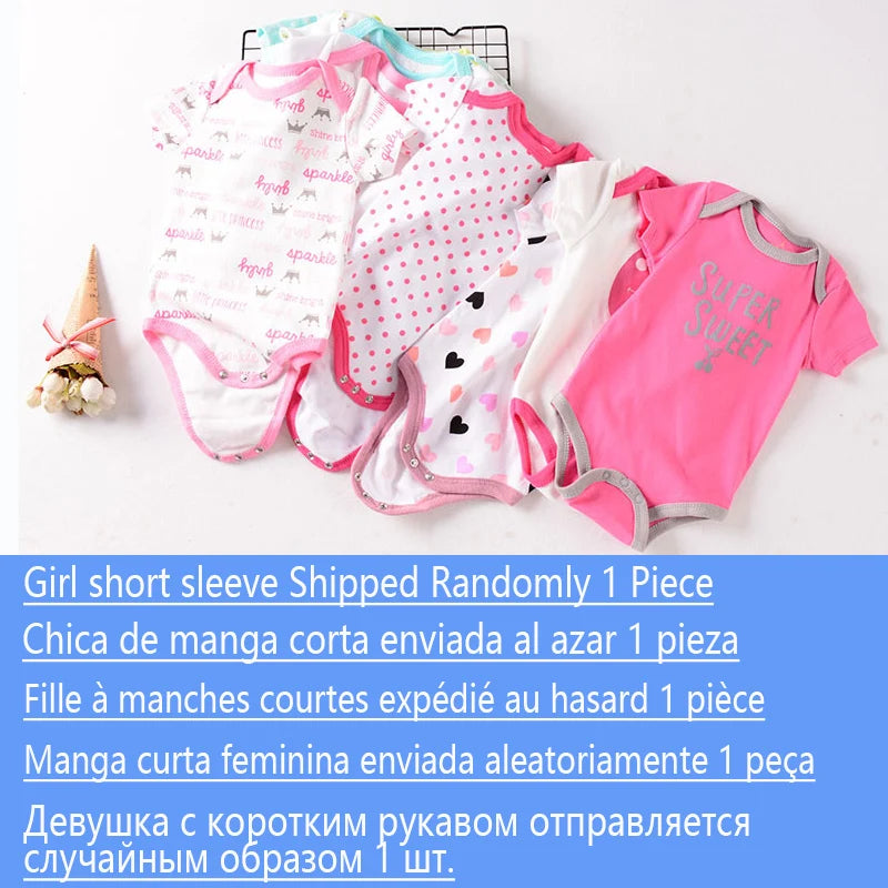 1-2 Pieces Baby Bodysuit For Newborns Summer Baby Romper