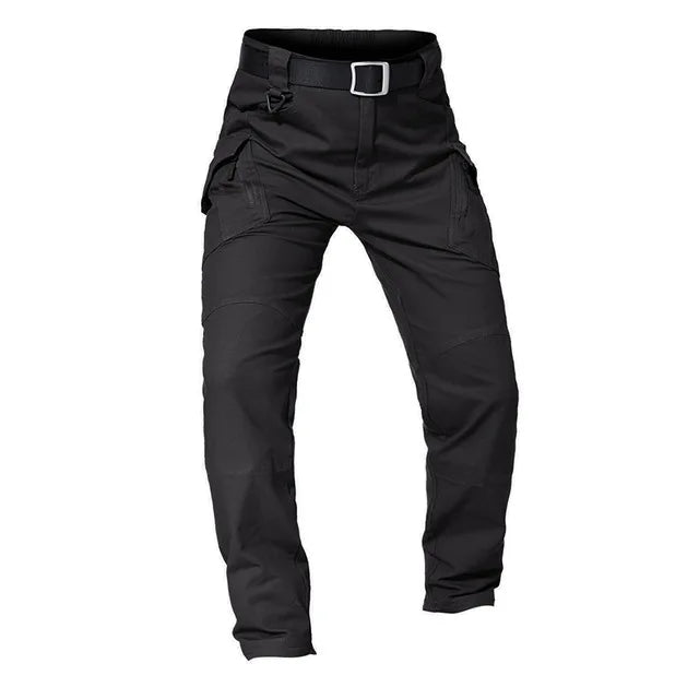 Mens Tactical Pants Multiple Pocket Elasticity Military Urban Commuter