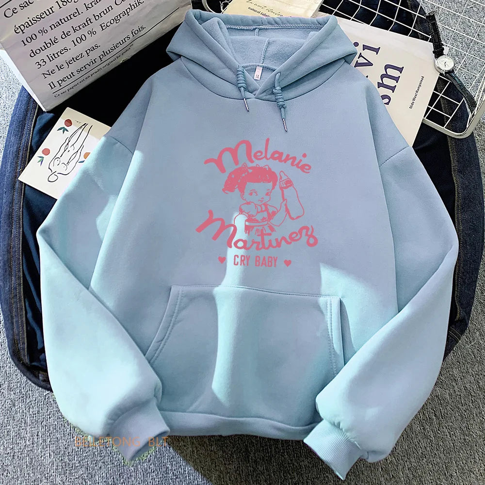 Melanie Martinez Portals Tour Hoodies Cute Aesthetic Graphic Printing Clothing for Autumn/Winter Women/Men Fleece Hooded Hoody