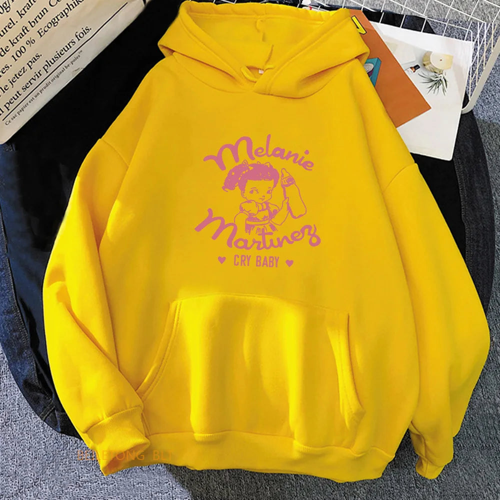 Melanie Martinez Portals Tour Hoodies Cute Aesthetic Graphic Printing Clothing for Autumn/Winter Women/Men Fleece Hooded Hoody