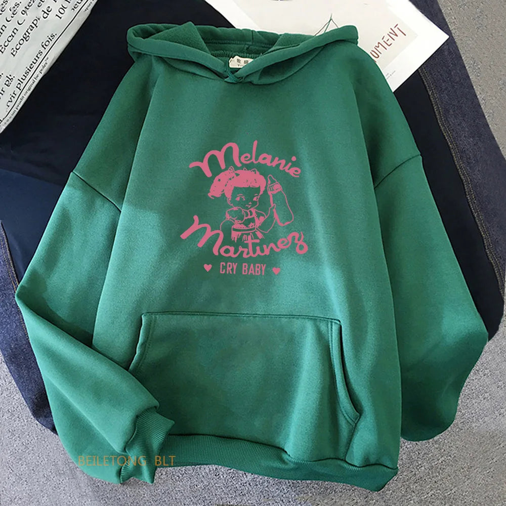 Melanie Martinez Portals Tour Hoodies Cute Aesthetic Graphic Printing Clothing for Autumn/Winter Women/Men Fleece Hooded Hoody