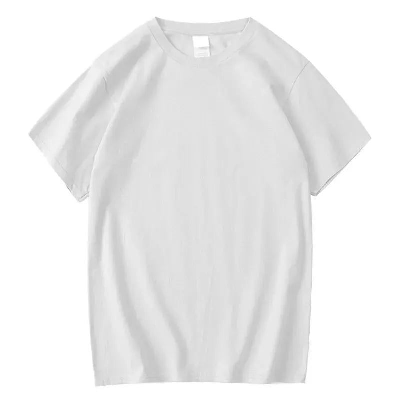 Men's T-Shirt Solid Color Soft and Loose Round Neck Top