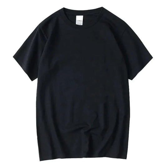 Men's T-Shirt Solid Color Soft and Loose Round Neck Top