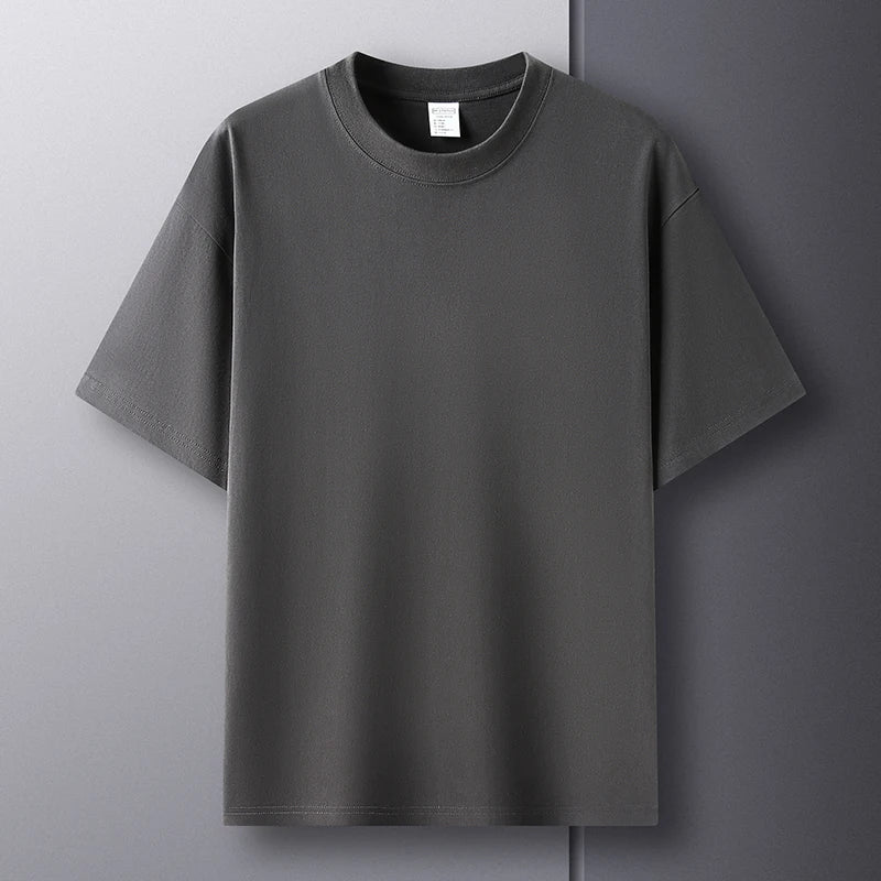 Men's short sleeve round neck T-shirt