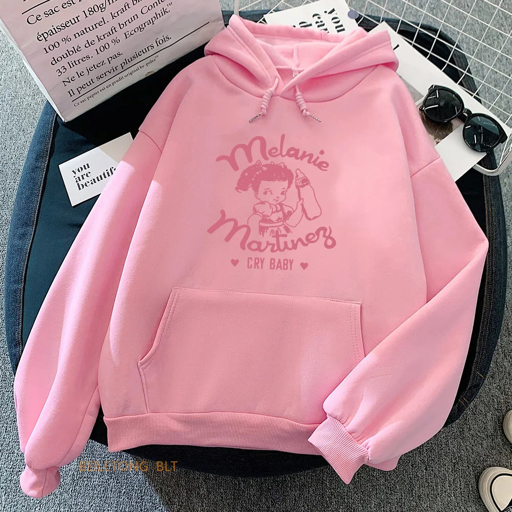 Melanie Martinez Portals Tour Hoodies Cute Aesthetic Graphic Printing Clothing for Autumn/Winter Women/Men Fleece Hooded Hoody